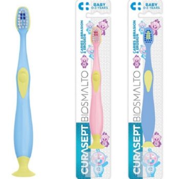 CURASEPT BROSSE À DENTS BIOSMALTO BABY 0-3 ANS