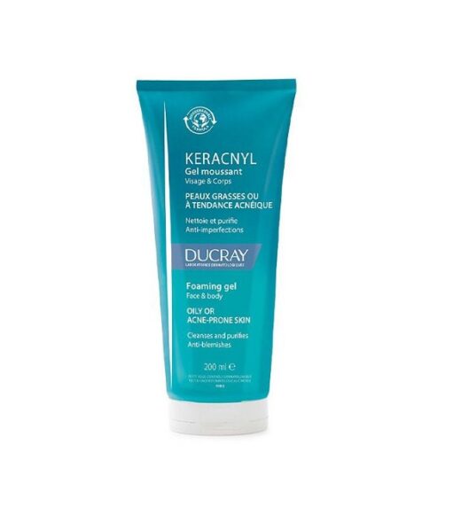 ducray keracnyl gel moussant 200 ml | urban drug store