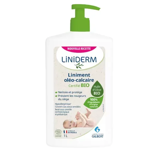 gilbert liniderm liniment oleo calcaire stabilise pompe 1 l | urban drug store