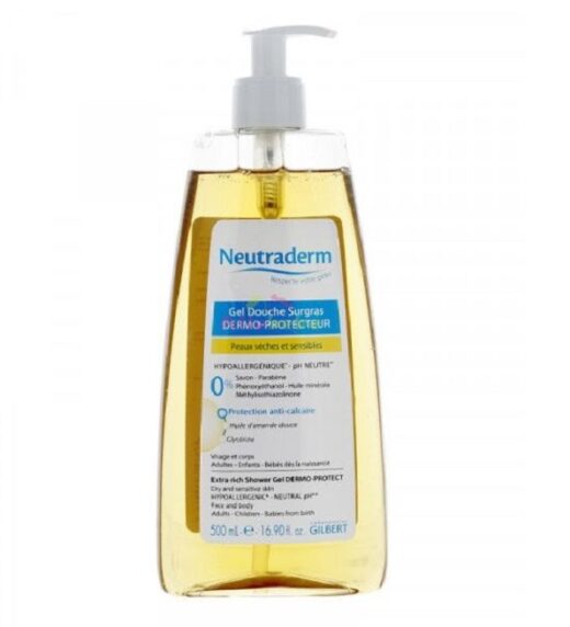 gilbert neutraderm gel douche surgras 500 ml face 1 | urban drug store