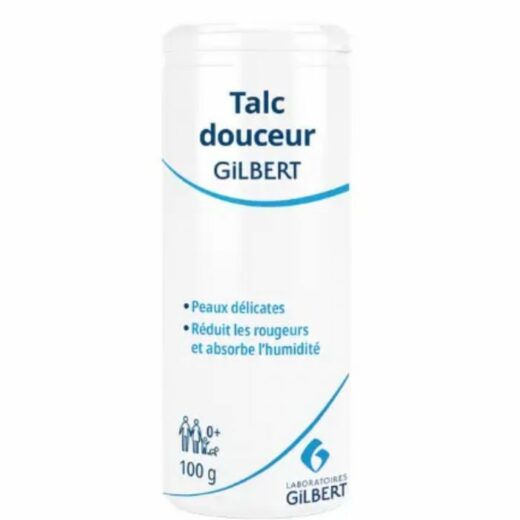 gilbert talc douceur flacon poudreur 100g | urban drug store