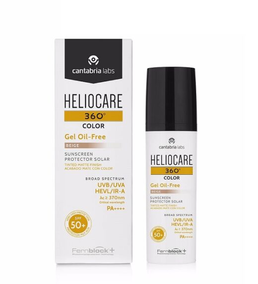 heliocare 360 gel oil free beige spf50 | urban drug store