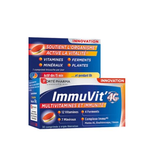 immuvit 4g energie immunite vitamines fortepharma | urban drug store