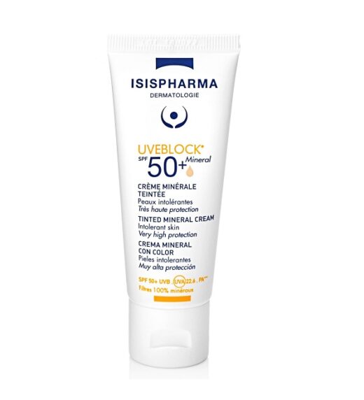 isispharma uveblock spf 50 mineral teinte 40 ml | urban drug store