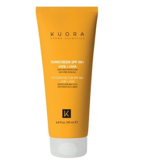 kuora ecran solaire spf 50 uvbuva 200ml | urban drug store