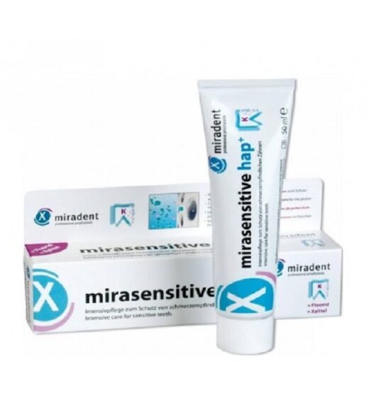 miradent mirasensitive hap dentifrice 50 ml | urban drug store