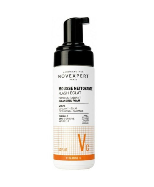 novexpert mousse nettoyante flash eclat 150ml | urban drug store