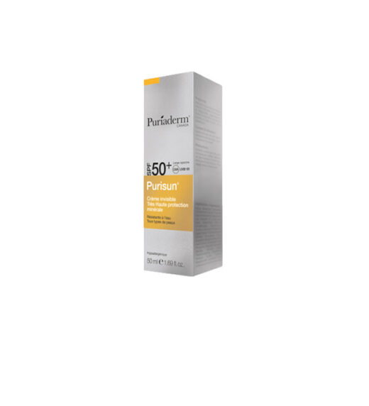 produit purisun creme solaire invisible spf 50 plus boite | Urban Drug store