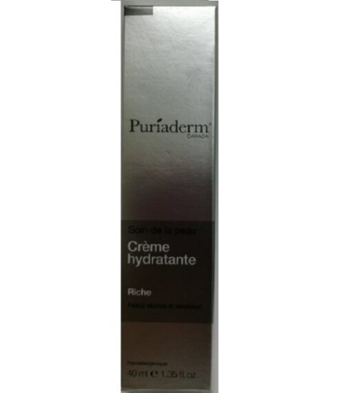 puriaderm creme hydratante riche 40 ml 1 | Urban Drug store