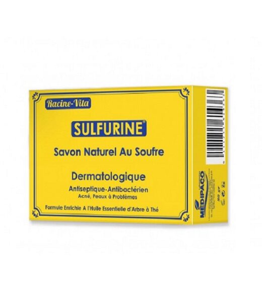 racine vita savon dermatologique au soufre et arbre a the | Urban Drug store