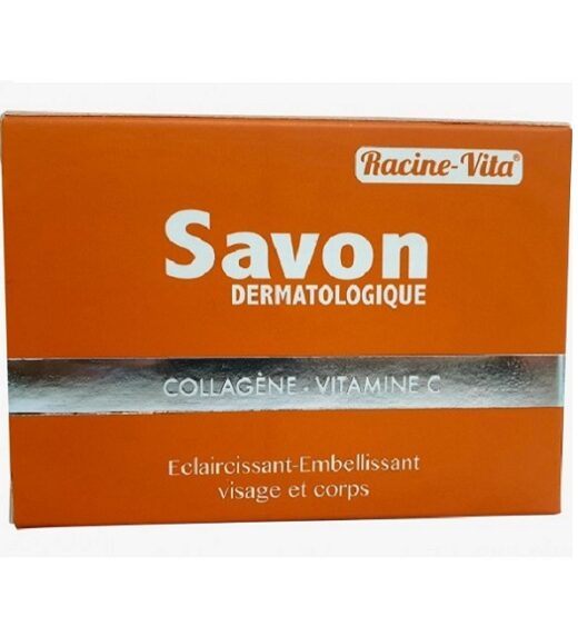 racine vita savon dermatologique eclaircissant a la collagene et vitamine c 1 | Urban Drug store
