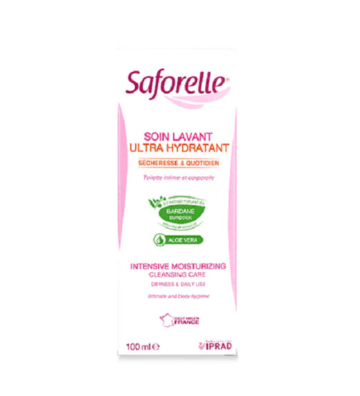 soin lavant intime hydratation intime saforelle 100ml face 1 1 | urban drug store