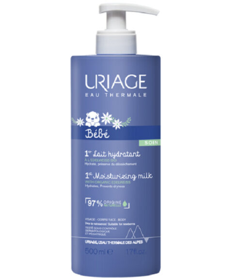 uriage bebe 1er lait hydratant 500ml | urban drug store