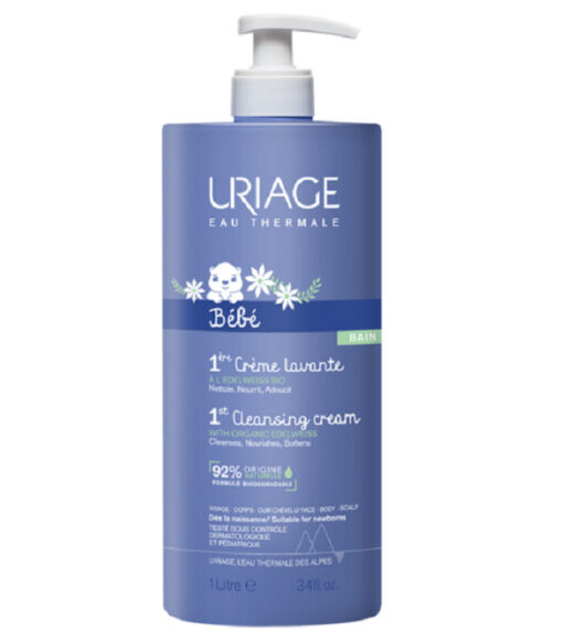 uriage bebe 1ere creme lavante 1l 1 | urban drug store