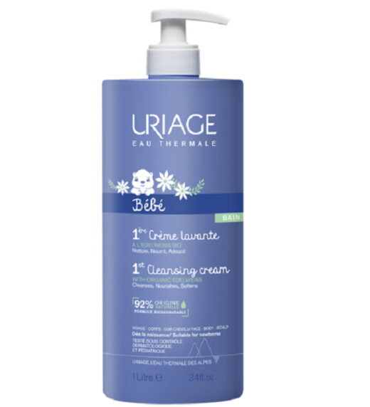 uriage bebe 1ere creme lavante 1l | urban drug store