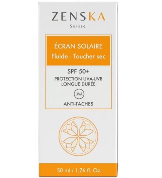 zenska ecran solaire fluide toucher sec spf50 50ml 1 | urban drug store