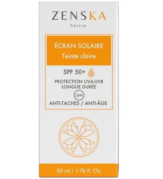 zenska ecran solaire teinte claire spf50 50ml | urban drug store