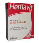 Vitabiotics - Hemavit Fer Santé et Vitalité - 30 capsules