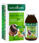 NaturEsoin Huile Capillaire 10 Bain d'Huiles Végétales - 125 ml