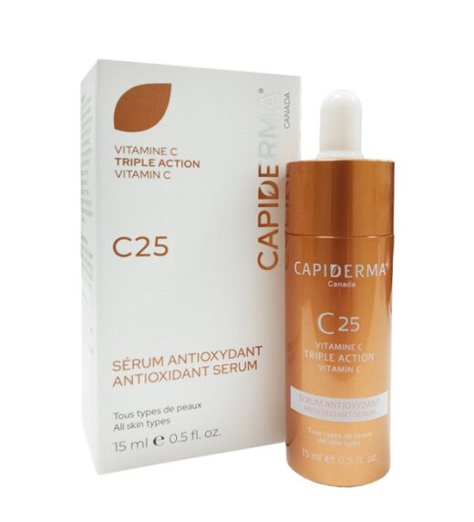 capiderma c25 serum antioxydant 15ml | urban drug store