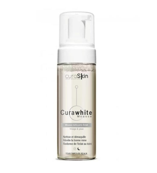 curaskin curawhite mousse nettoyant eclat 150ml | urban drug store