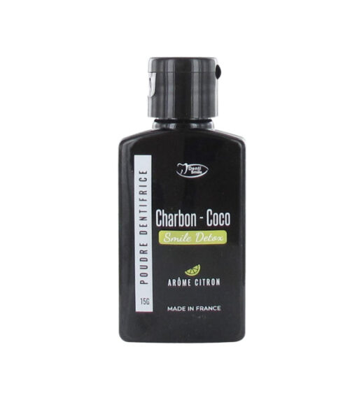 denti smile poudre blancheur au charbon arome citron 15g | urban drug store