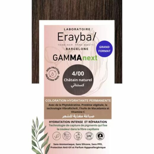 erayba gamma next coloration 400 chatin naturel | urban drug store