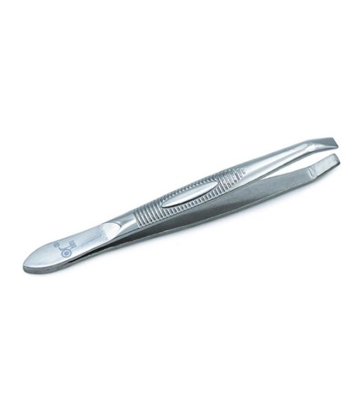 orbleu non slip grip square tip tweezers ct | urban drug store