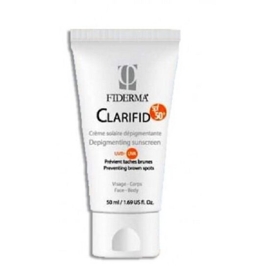 fiderma clarifid creme depigmentante solaire spf 50 50 ml | urban drug store