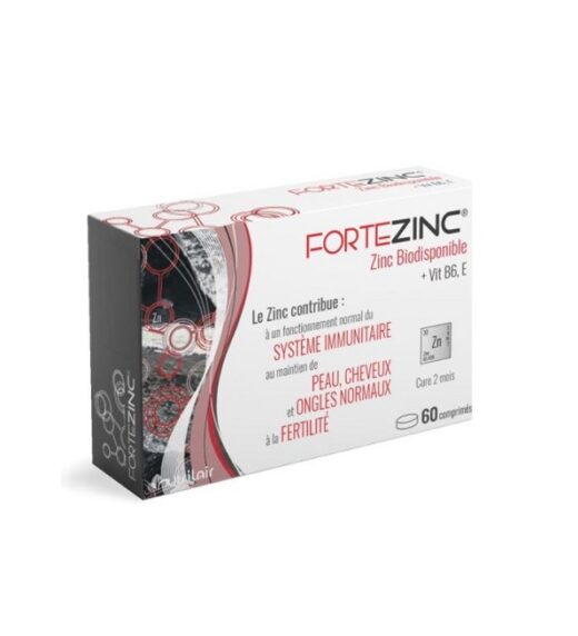 fortezinc 60 comprimes | urban drug store