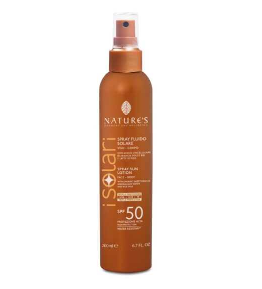 i solari spray fluide solaire spf 50 | urban drug store