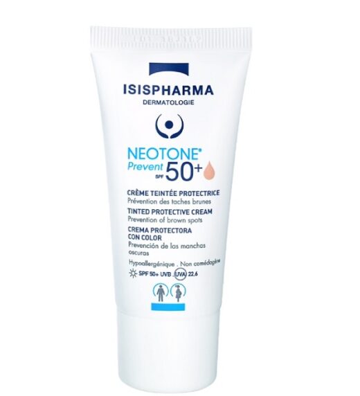 isispharma neotone prevent creme teintee protectrice spf50 30ml | urban drug store