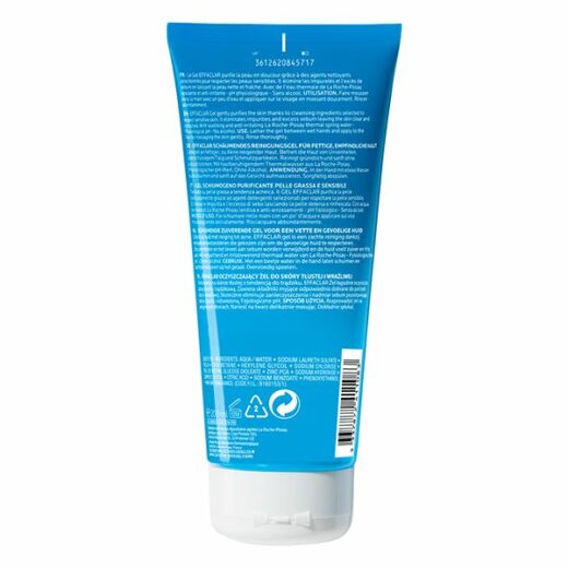 la roche posay effaclar gel moussant peau grasse acneique 200ml 3