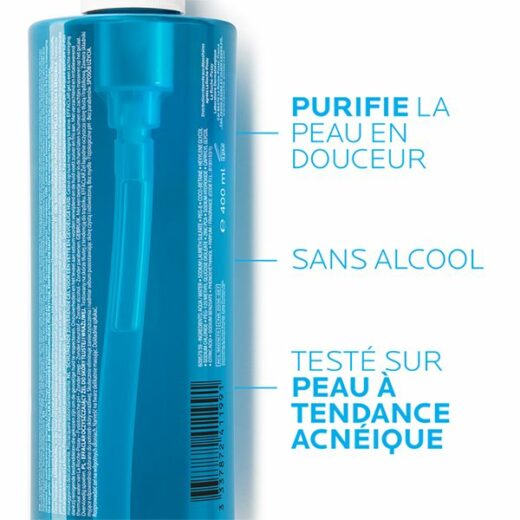 la roche posay effaclar gel moussant peau grasse acneique 400ml 2