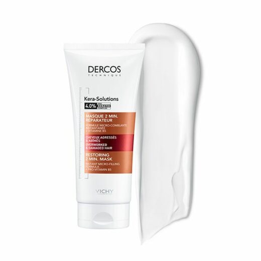 vichy dercos kera solutions masque 2min. reparateur cheveux secs et abimes 200ml 1 | urban drug store