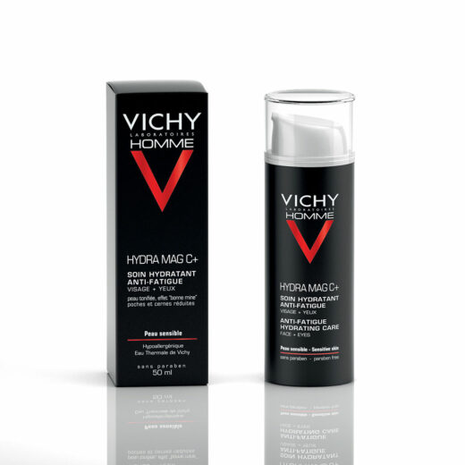 vichy homme hydra mag c soin hydratant anti fatigue visage et yeux sensibles 50ml 3