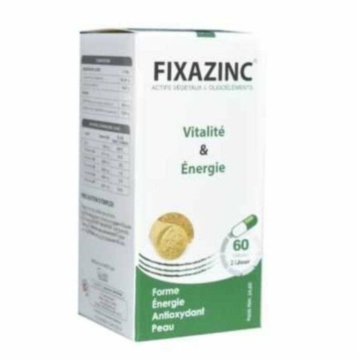 fixa fixazinc 60 gelules complements alimentaires | urban drug store