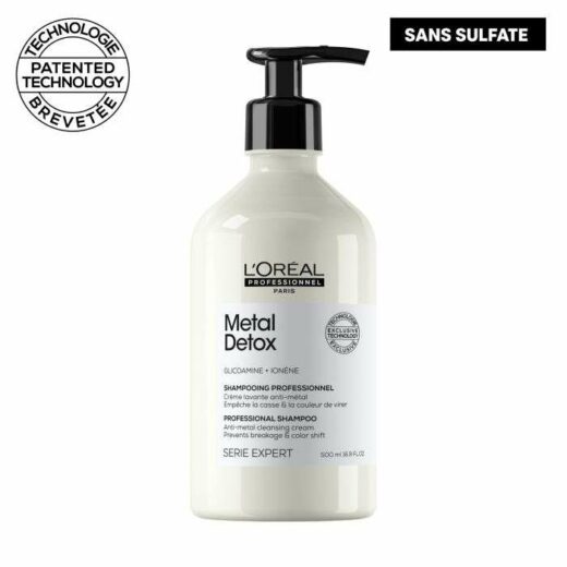 l oreal professionnel metal detox shampooing professionnel sans sulfate 500 ml | urban drug store