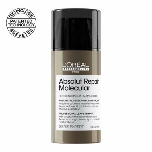 loreal professionnel paris loreal professionnel absolut repair molecular masque professionnel sans rincage 100 ml masque creme e | urban drug store