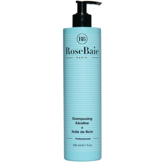 rose baie shampooiing keratine et huile de ricin 500 ml 2 | urban drug store