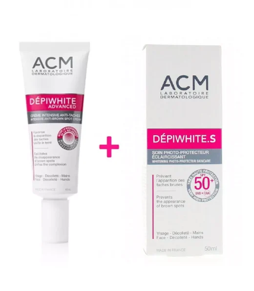 pack acm creme depiwhite advanced depigmentecran depiwhite s spf 50 | urban drug store