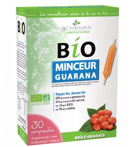3 chenes minceur guarana 30 ampoules 1 | Urban Drug store