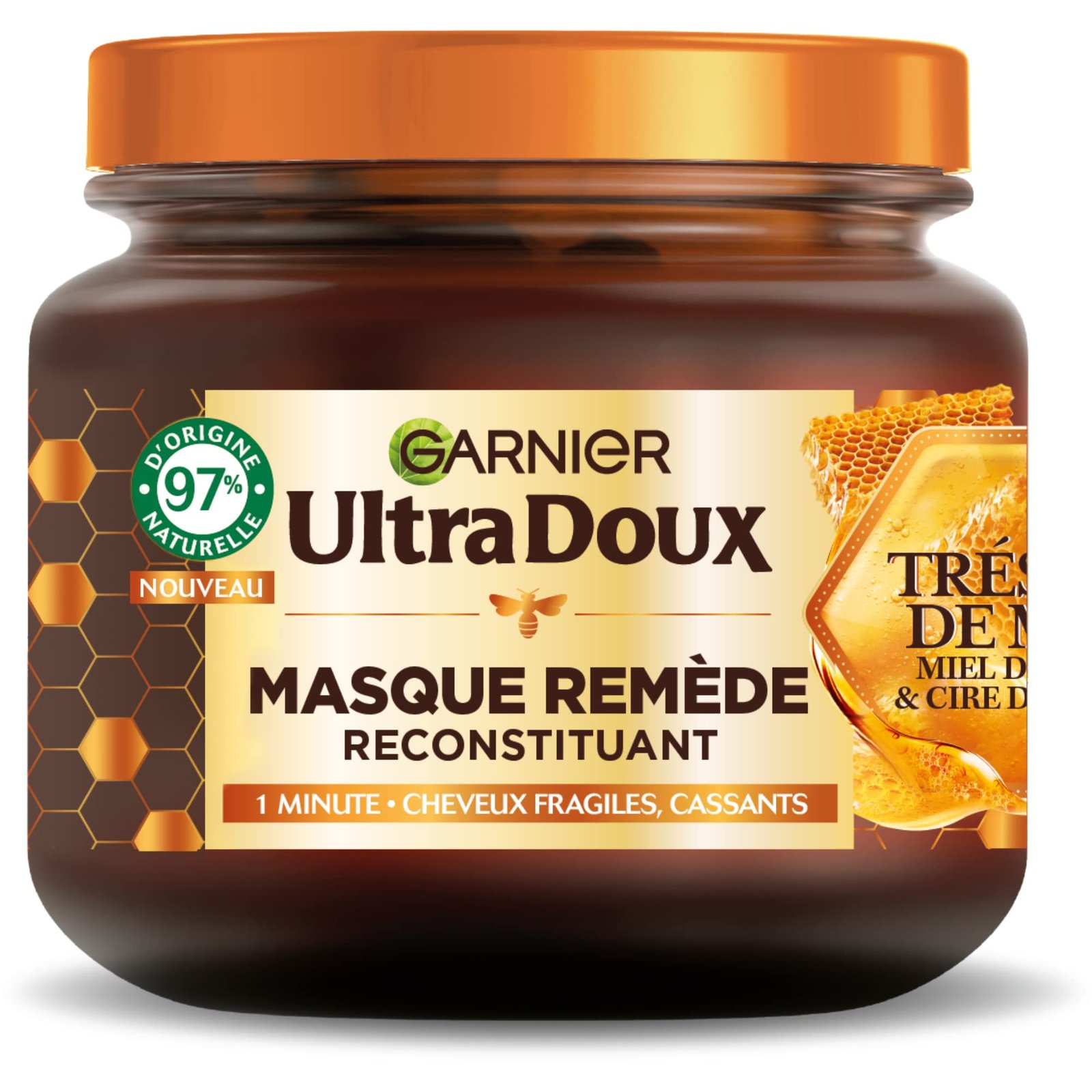 Garnier Ultra Doux Masque Remede Tresor de Miel 340ml 1 Garnier Ultra Doux Masque Remede Tresor de Miel 340ml