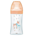 Dodie - Biberon verre Sensation+ (0-6 M) 3 vitesses débit 2 - Beige biche - 270 ml