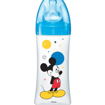 Dodie - Biberon Disney Baby Mickey Initiation+ Anti-colique débit 3 (6M +) - 330 ml