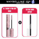MAYBELLINE OFFRE MAQUILLAGE PACK SKY HIGH = Tatto liner Black 900