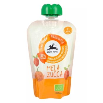 ALCE NERO PUREE DE POMME ET DE COURGE 100G