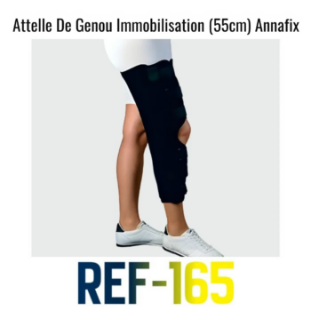 ANNAFIX Attlle de Genou Immobilisation (55cm) REF-165-1