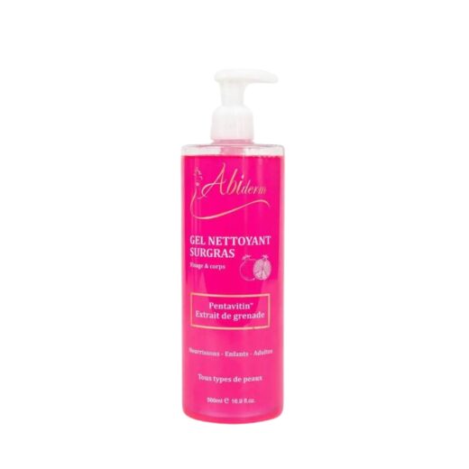 Abiderm Gel nettoyant surgras 500ml | Urban Drug store