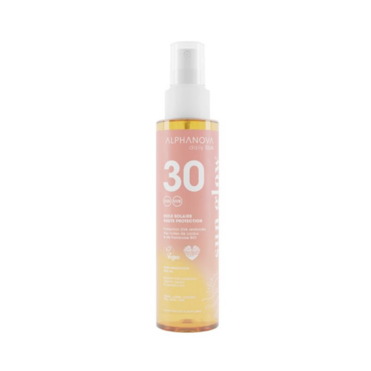 Alphanova sun glow huile solaire spf30 125ml | Urban Drug store